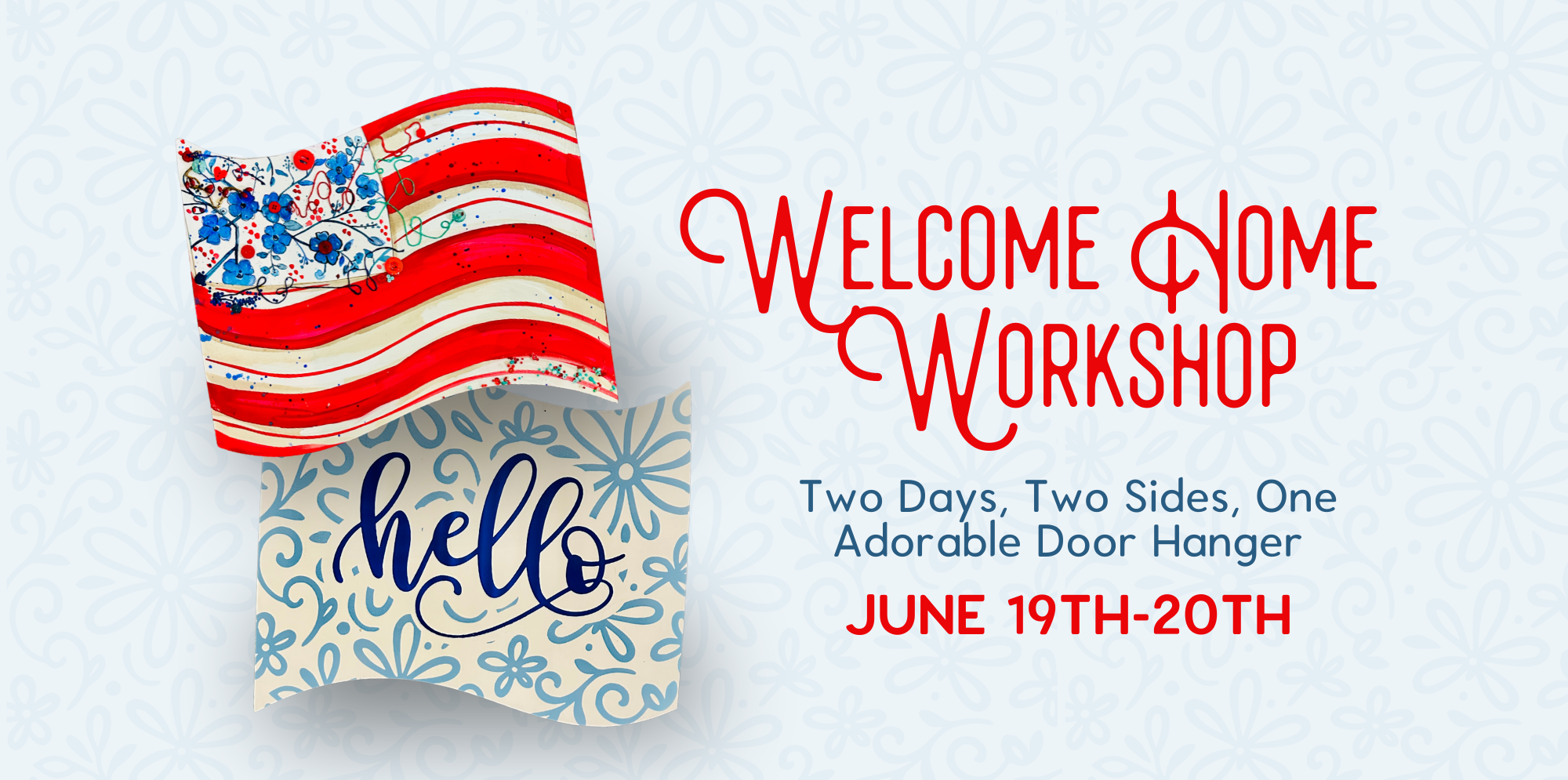 Join us for the Welcome Home Worksop on June 19th and 20th 2025